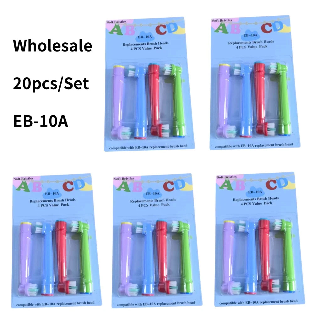 20/4pcs Set Electric Toothbrush Heads For Oral B Sensitive Replacement EB17Ultra EB10A SB-17A EB17S EB50Ultra EB17P EB10A Zpaxo EB10A-20PCS