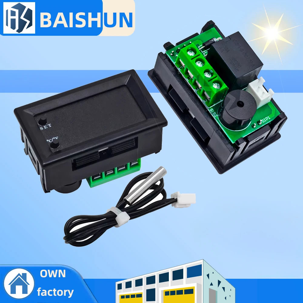 W2809 W1209WK Digital LED Thermostat Temperature Controller Board 12V Zpaxo Default Title