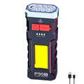 POCKETMAN 2300LM LED+COB Flashlight – USB Rechargeable Torch