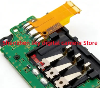 Power Board Battery Contact PCB Cable Assy Panasonic Lumix DC-GH5