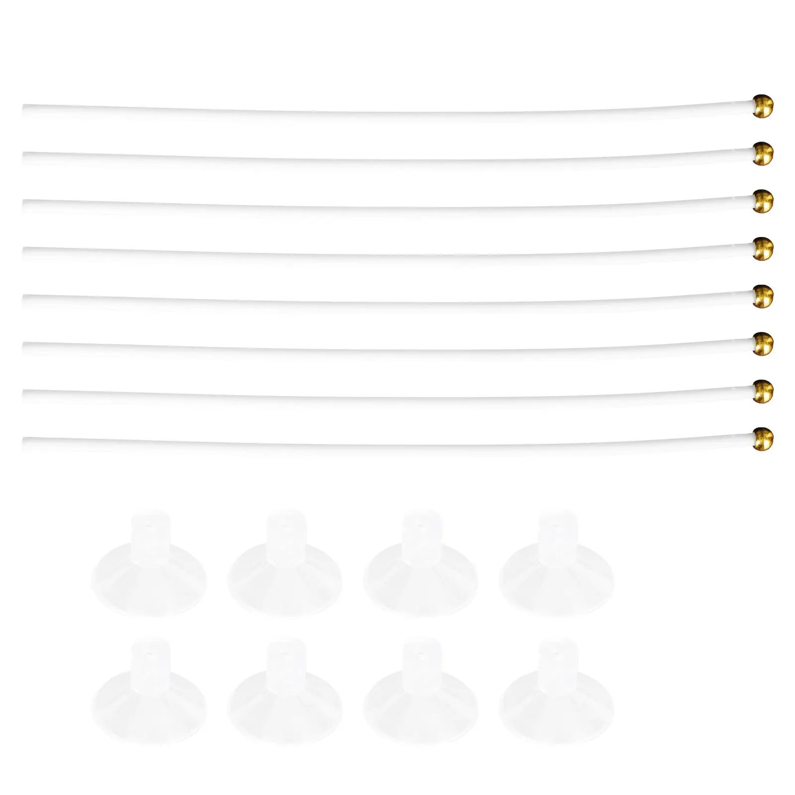 8Pcs Car Window Flagpoles Plastic Small Flag Holders for Cars Trucks Vehicle Window Flag Brackets Sturdy Design