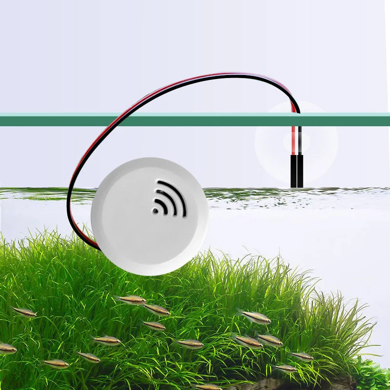 Fish Tank Water Level Alarm Immersion Detector Home Aquarium Pool