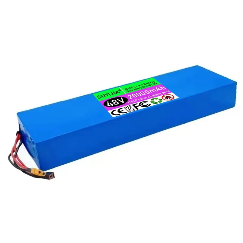 New 48V 20000mAh Used for Kugoo M4/MaxSpeed Lithium-ion Battery 18650 13S4P High-capacity Built-in BMS Rechargeable Battery Pack Zpaxo