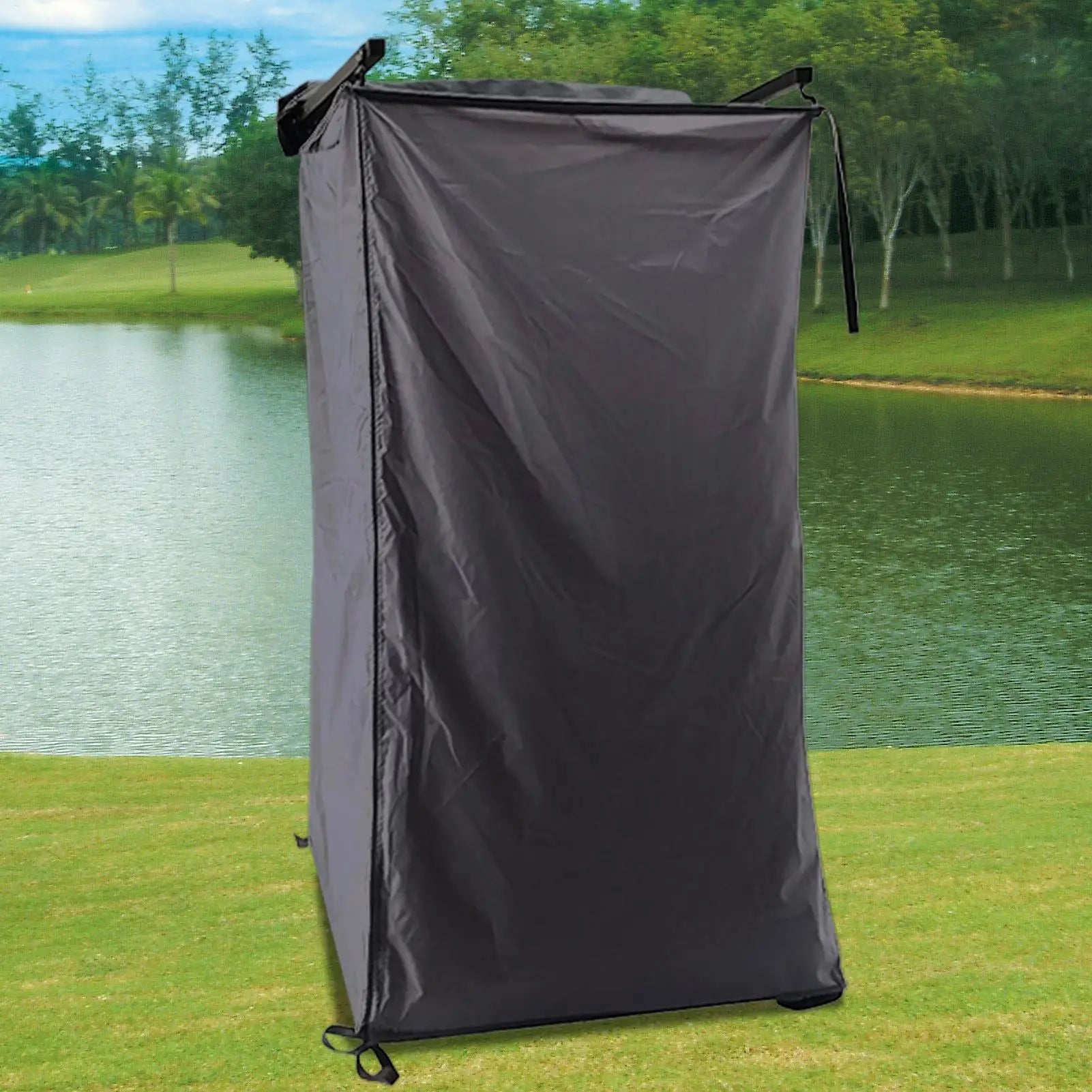 Shower Tent Portable Waterproof Awning Camping Privacy Shelters Road