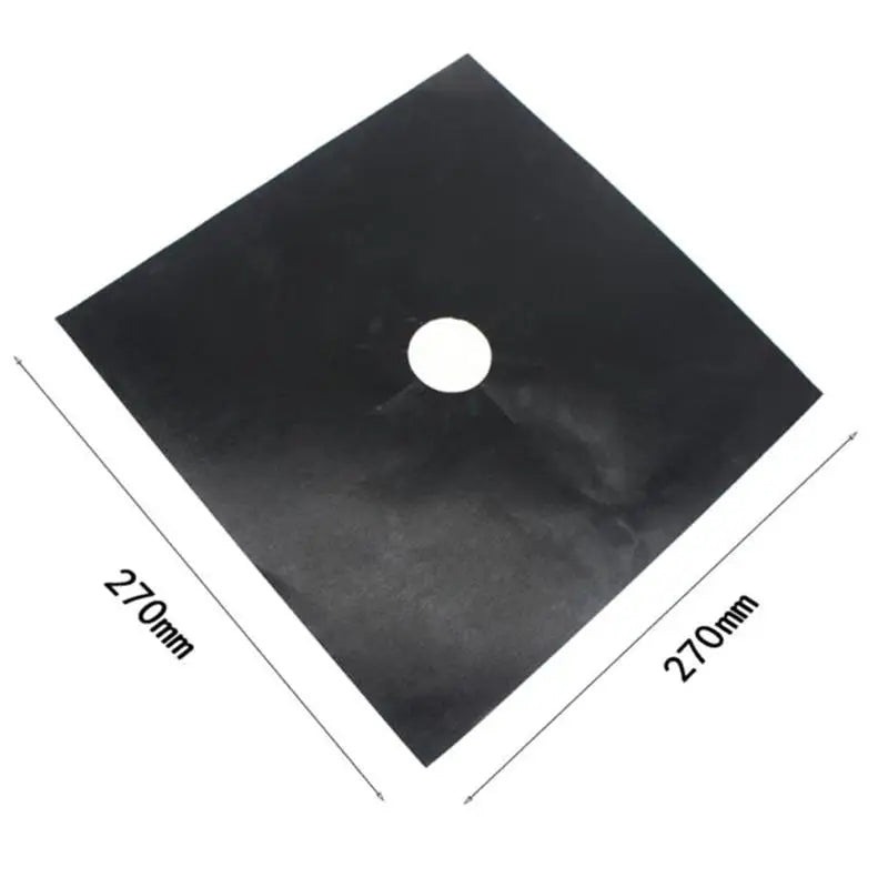 4Pcs Gas Stove Protectors Reusable Burner Covers Kitchen Gas Stove Mats Stovetop Cleaning Pad Liner Covers Kitchen Accessories Zpaxo 4Pcs