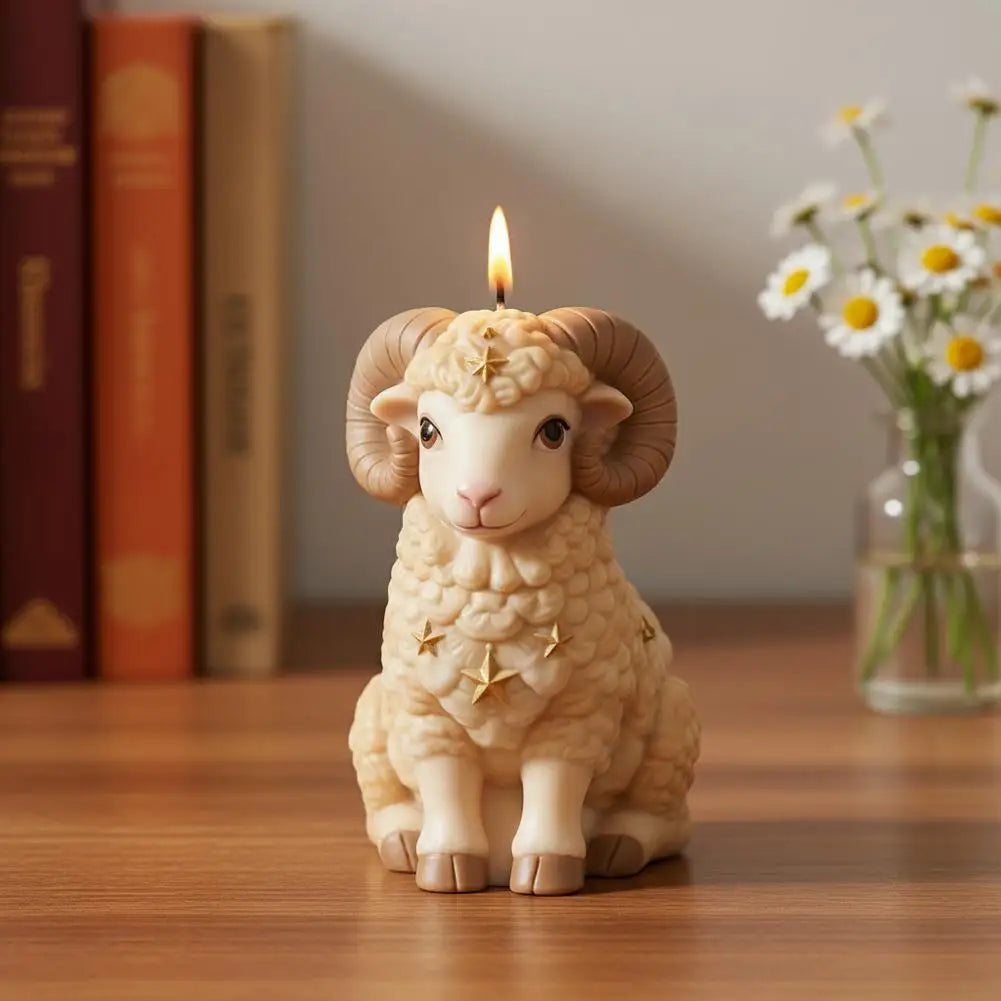 3D Lamb Silicone Mold for Candle, Soap, Resin & DIY Crafts Silicone Craft Mold Zpaxo