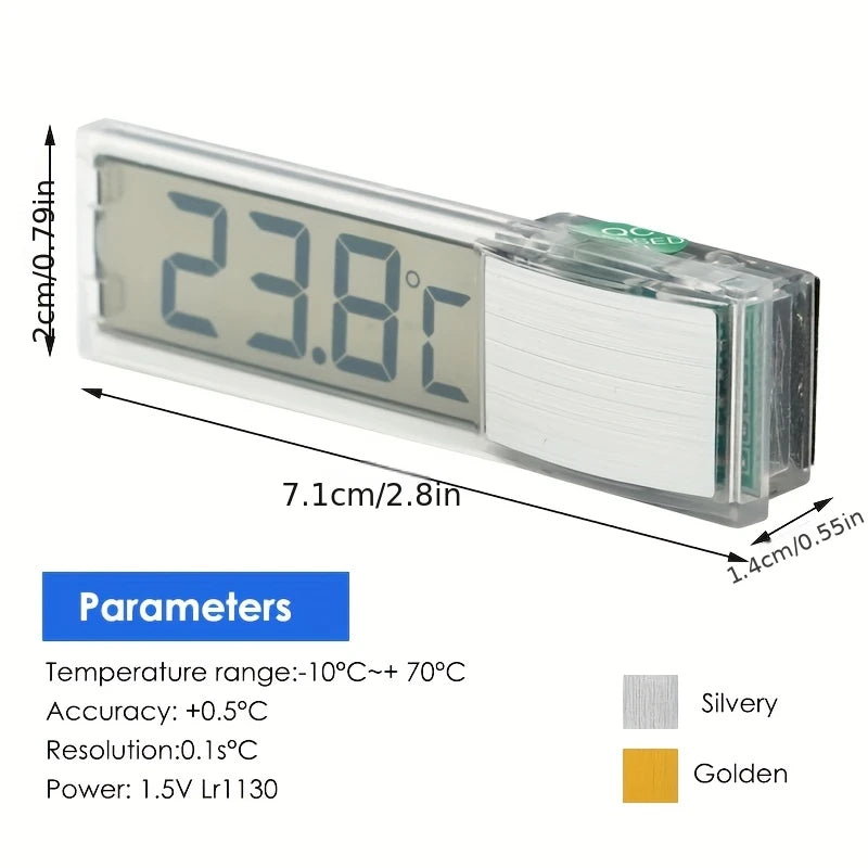 Aquarium Thermometer Electronic LCD Digital Fish Tank Temperature
