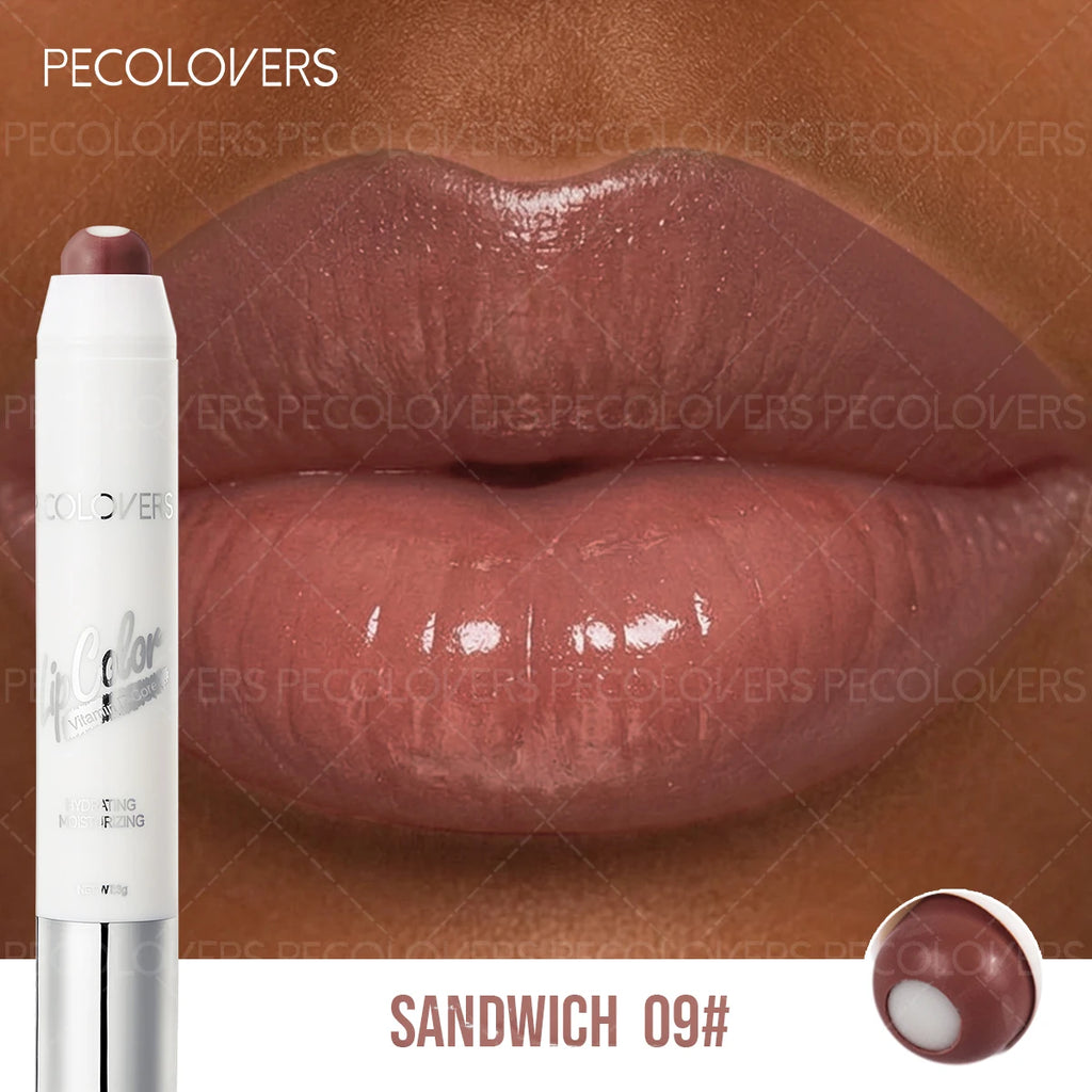 Long Lasting Matte Lipstick Waterproof Smooth Sandwich Lip Gloss Easy Zpaxo 09