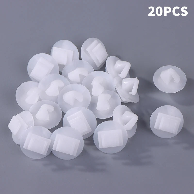 20-Pack Door Trim Moulding Clips for Citroën C2 C3 Peugeot 206 207