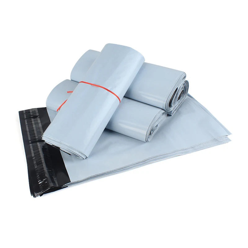 White Self Adhesive Seal Courier Bags Express Mail Envelope Storage Zpaxo