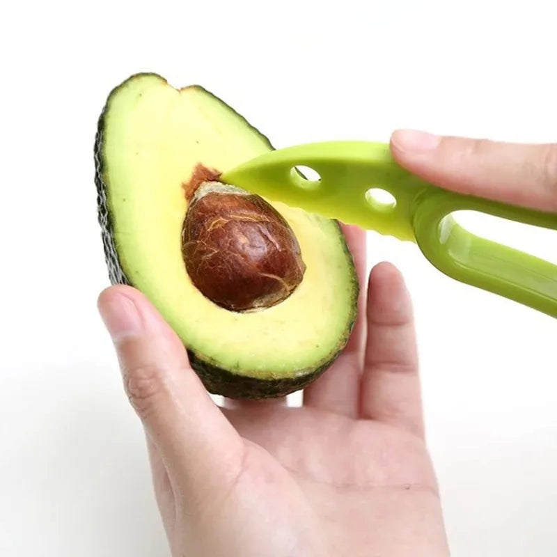 1 Avocado Slicer Shea Corer Butter Fruit Peeler Cutter Pulp Separator
