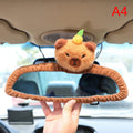 Capybara Plush Car Headrest Pillow & Tissue Box Holder