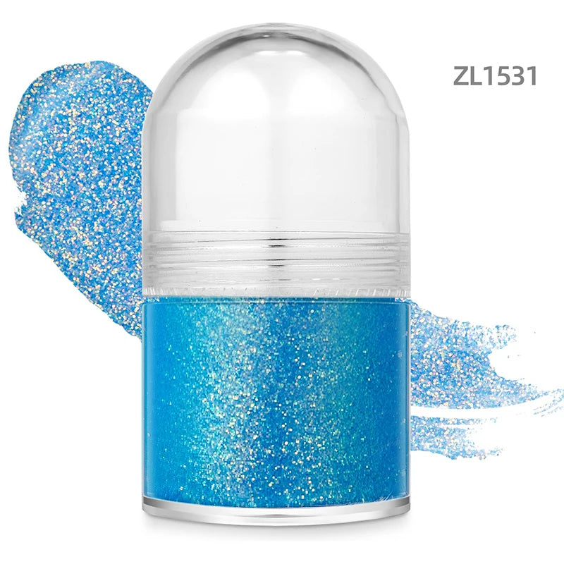 Rolling Sequin Face Body Glitter Gel Lasting Shine Sparkling Sequins Glitter Gel for Carnival Parties Festival and Stage Makeup Zpaxo 31