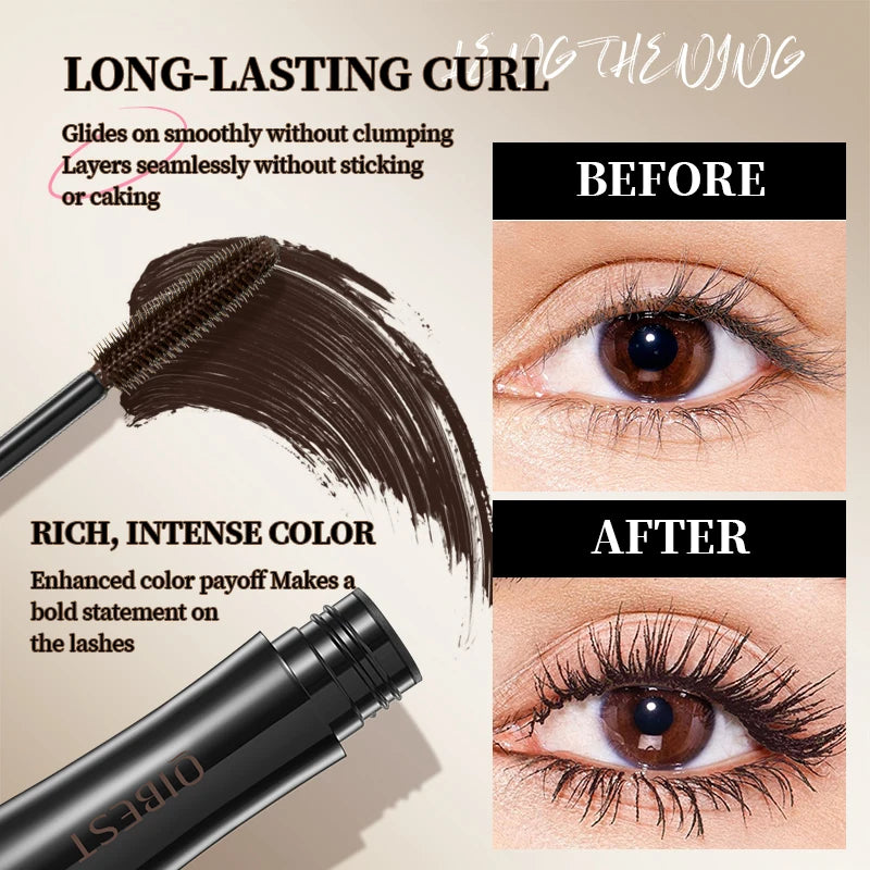 Mascara Refreshing Non Greasy Smudging Caking Smooth Easy Apply