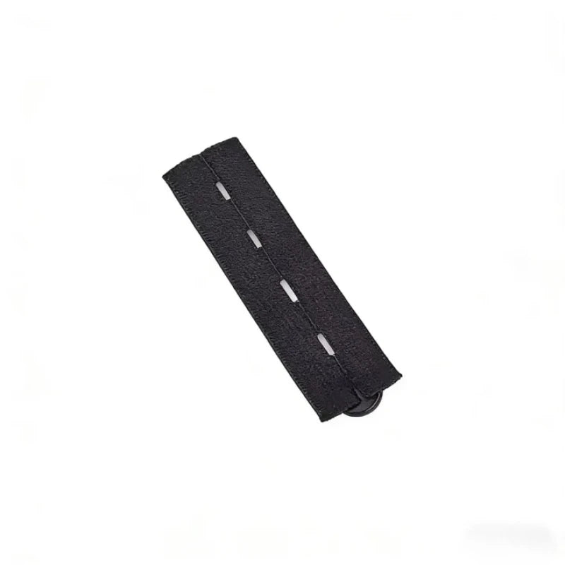 Pant Extender Belt Unisex Waist Band Tight Trousers Jeans Skirts Maternity Button Hooks Garment DIY Sewing Supplies Zpaxo black 1pcs