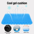 High-quality gel ice pad, seat cooling pad, comfortable and breathable design, suitable for summer use. Zpaxo As shown
