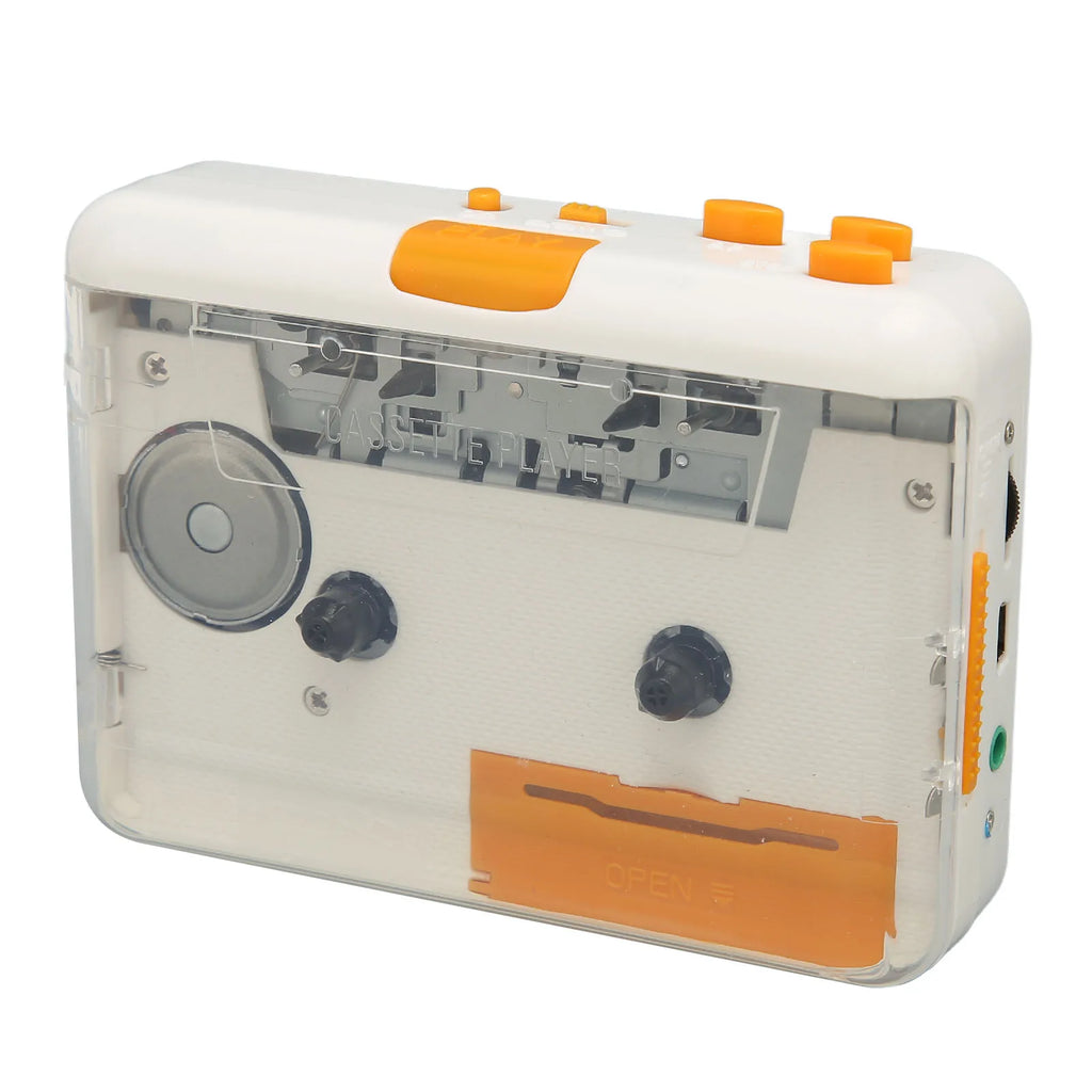 USB Cassette Converter Plug Play Portable MP3 Music Tape Player