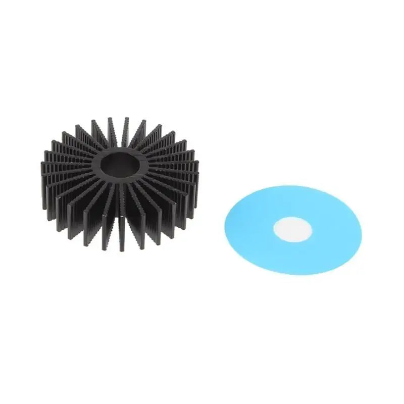 652F 36mm Circular Stepper Motor Drive Heatsink Aluminum Heat Dissipation Block With Thermal Conductive Tape Efficient Zpaxo