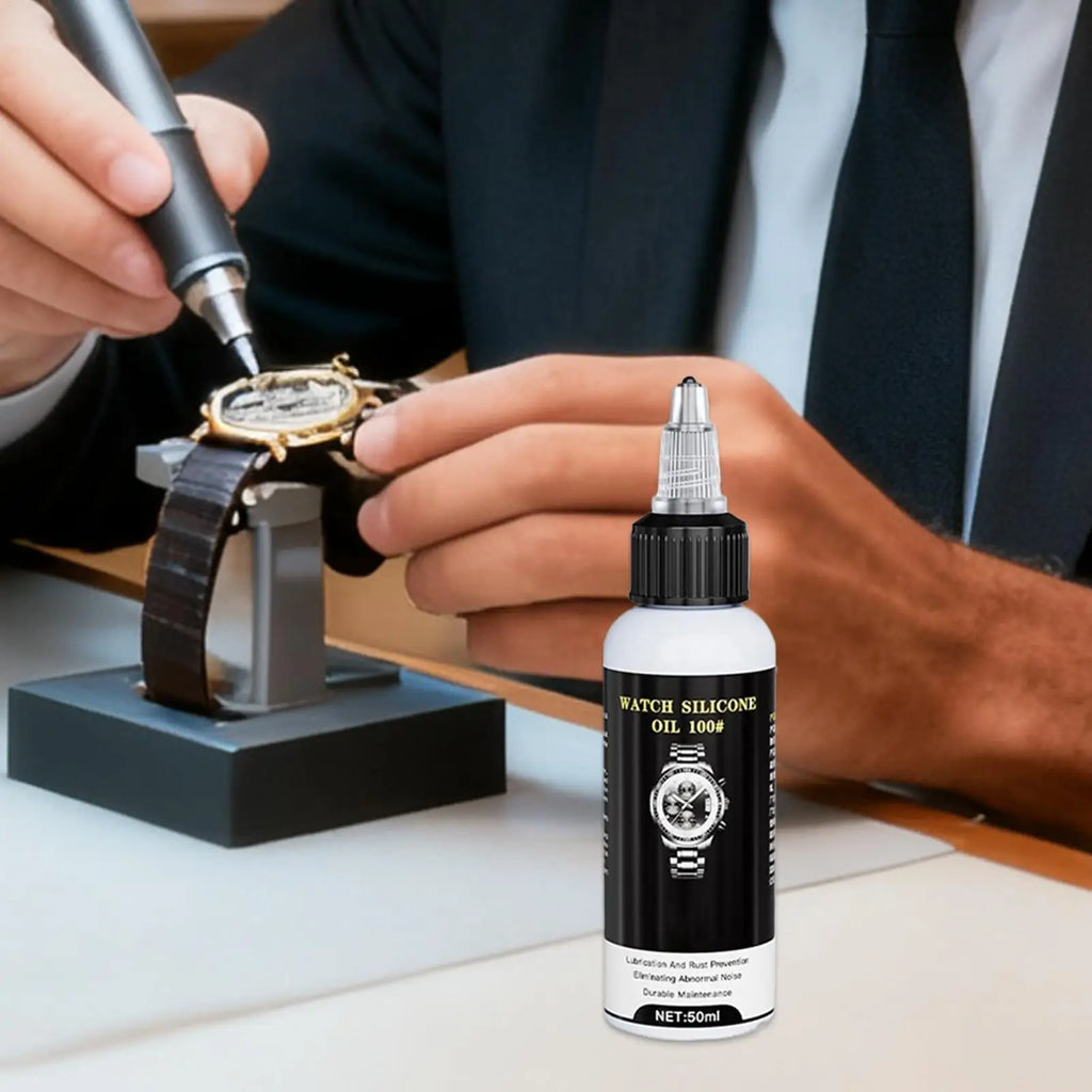 Clock Oil 50ml Clock Grease Watch Maintenance Grease for Grandfather Clocks Home Industry Commercial Maintenance Repair Zpaxo Default Title