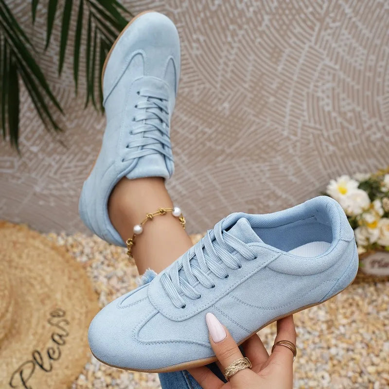 Women's Spring Autumn Comfortable Lightweight Solid Wear-resistant Zpaxo