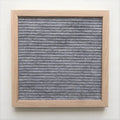 10x10 Inch Multi-functional Wooden Letter Message Board Felt Photo