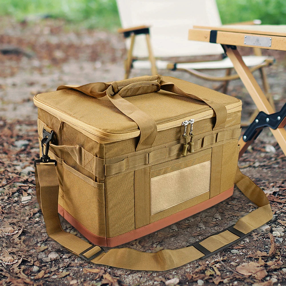 Camping Cooking Utensil Organizer Large Capacity Stove Storage Case