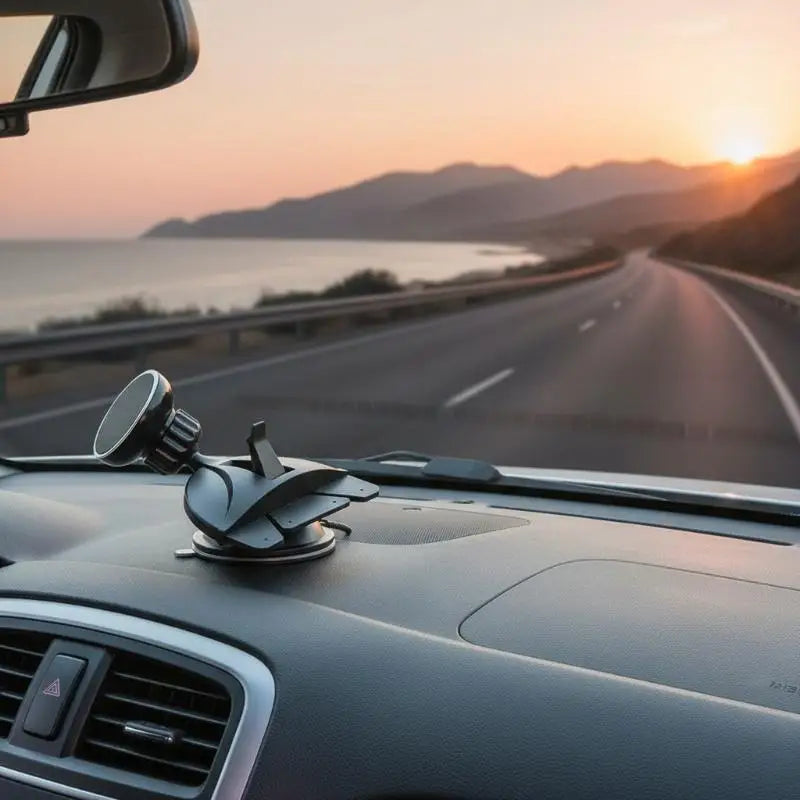 Universal Car CD Slot Phone Mount – 360° Rotating Holder