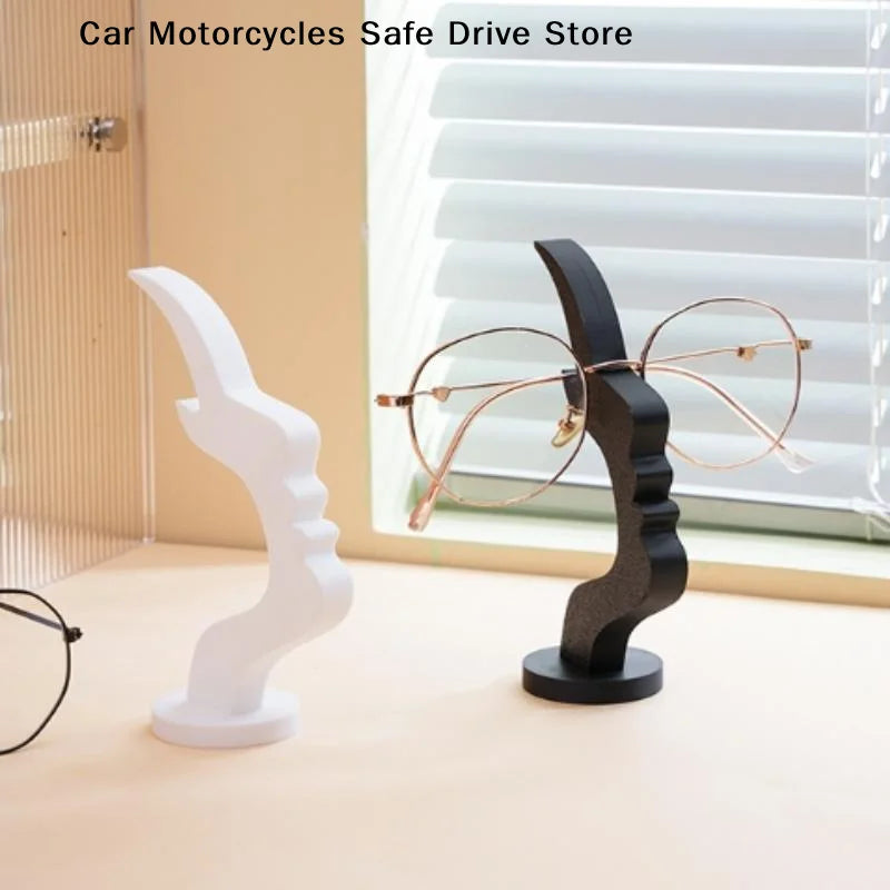 CM1Pc Human Side Face Interesting Simple Glasses Stand Bar Shape
