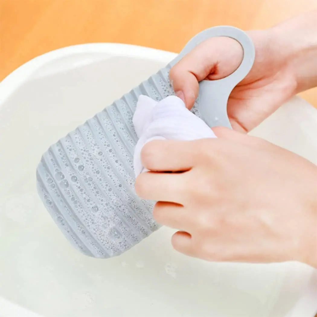 Mini Portable Washboard Laundry Scrubber – Travel & Camping