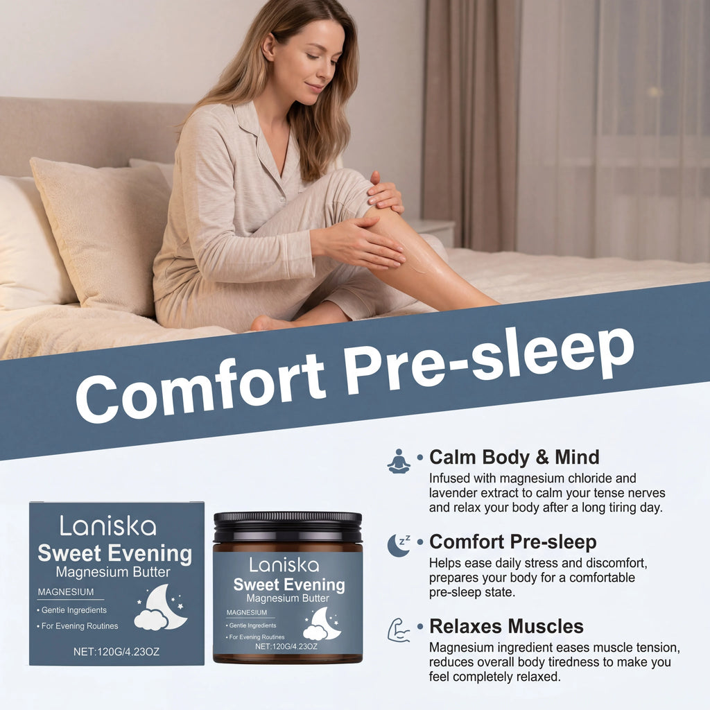 Sleep Cream for Women Night Care Lavender Relaxing Body Butter Muscle Relief Moisturizing Sleep Lotion Deep Sleep Stress Relief Zpaxo
