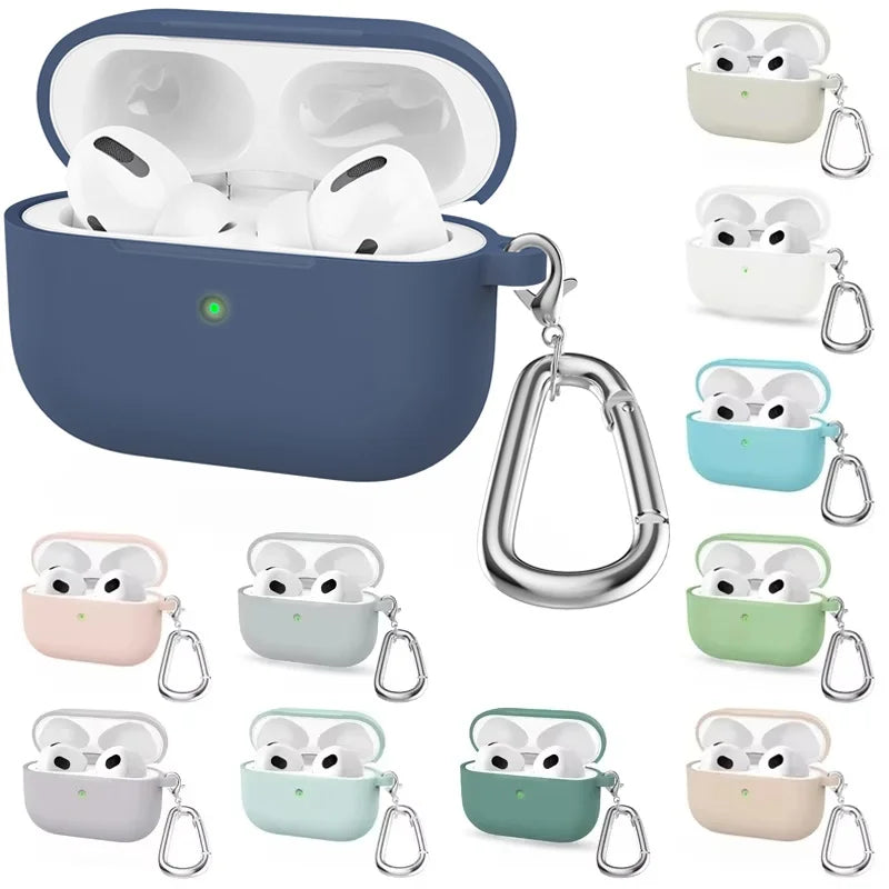 Silicone Earphones Cover Air Pods Bluetooth Headset Protective Case Zpaxo