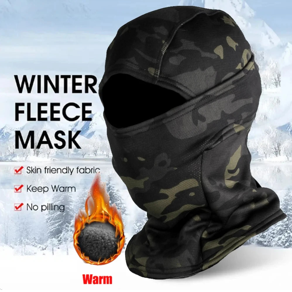 Winter Breathable Balaclava Motorcycle Full Mask Cycling Mask Helmet Hood Moto Riding Neck Face Mask Climbing Fishing Skating Zpaxo