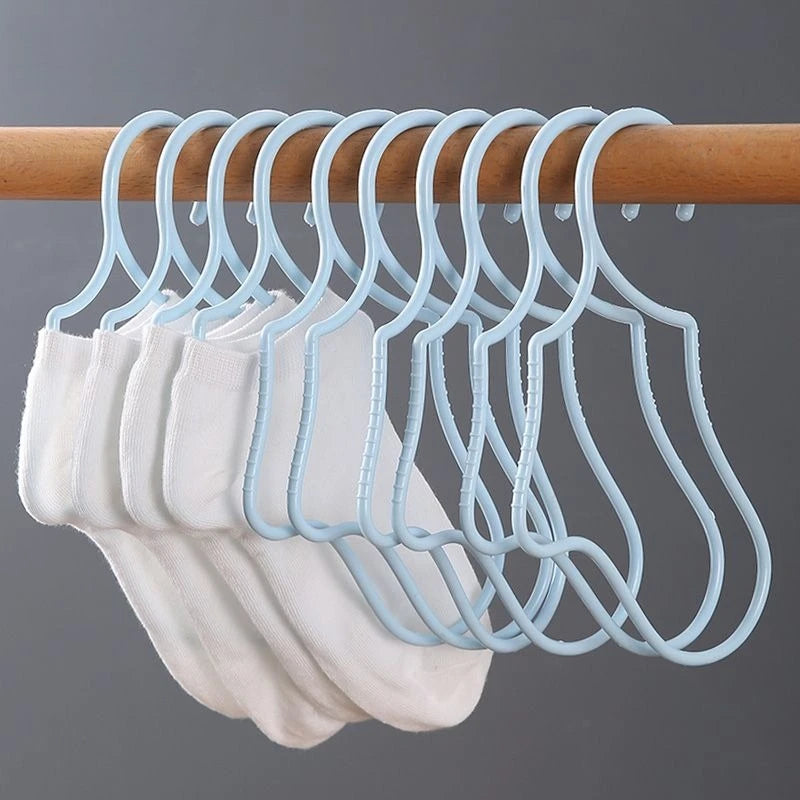 Sock Drying Rack Traceless Anti-drop Plastic Hanger Windproof