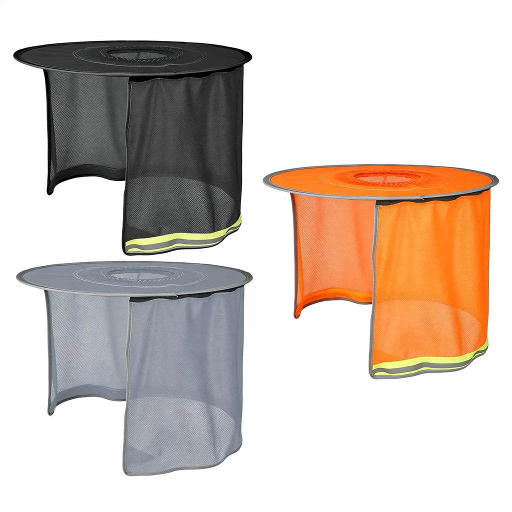 Hard Hat Visor Hard Hat Sunshade Construction Sun Protection Breathable Cooling Safety Helmets Accessories for Material Handling Zpaxo