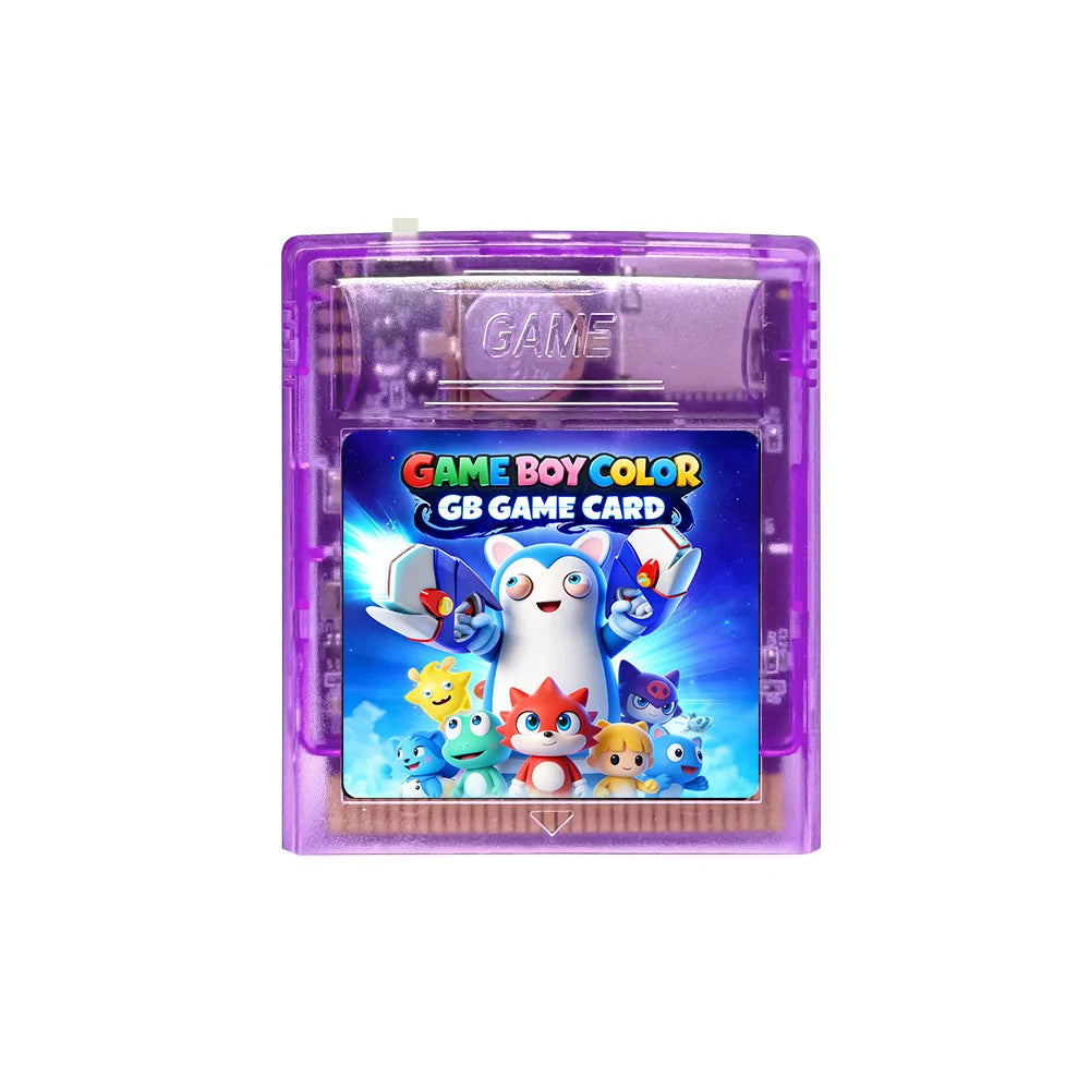 New OS V4 Gameboy Multi-cartridge 2000 Games Built-in with 4GB TF Card Support Fast Loading & One-Key Reset for GB GBC GBA SP Zpaxo GB Pro-Purple-06