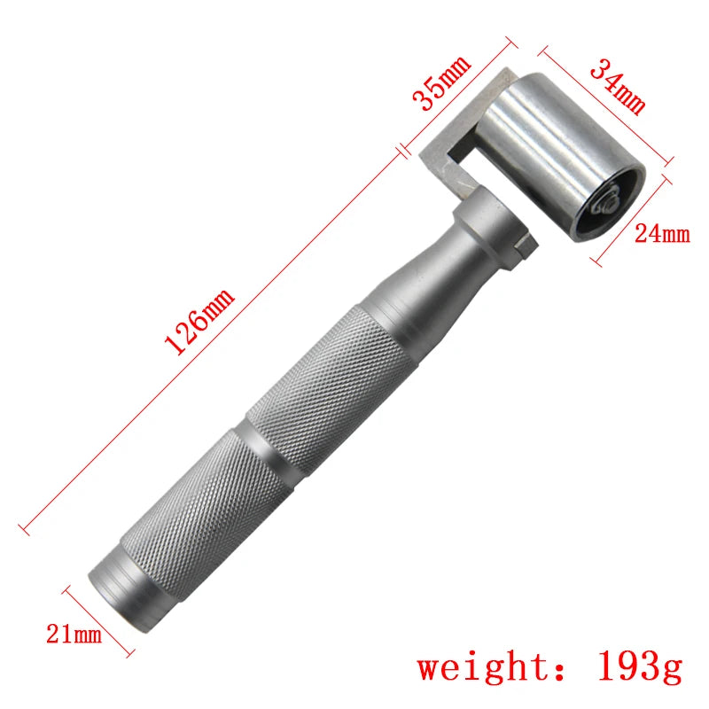 Aluminum Alloy Wallpaper Pressing Roller with Storage Bag Wallpaper Seam Roller Zpaxo