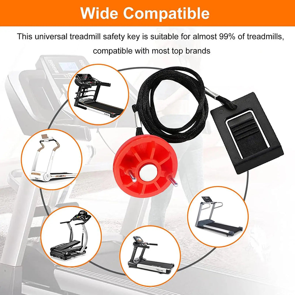 Treadmill Emergency Stop Key Replacement Round Socket Magnet Double