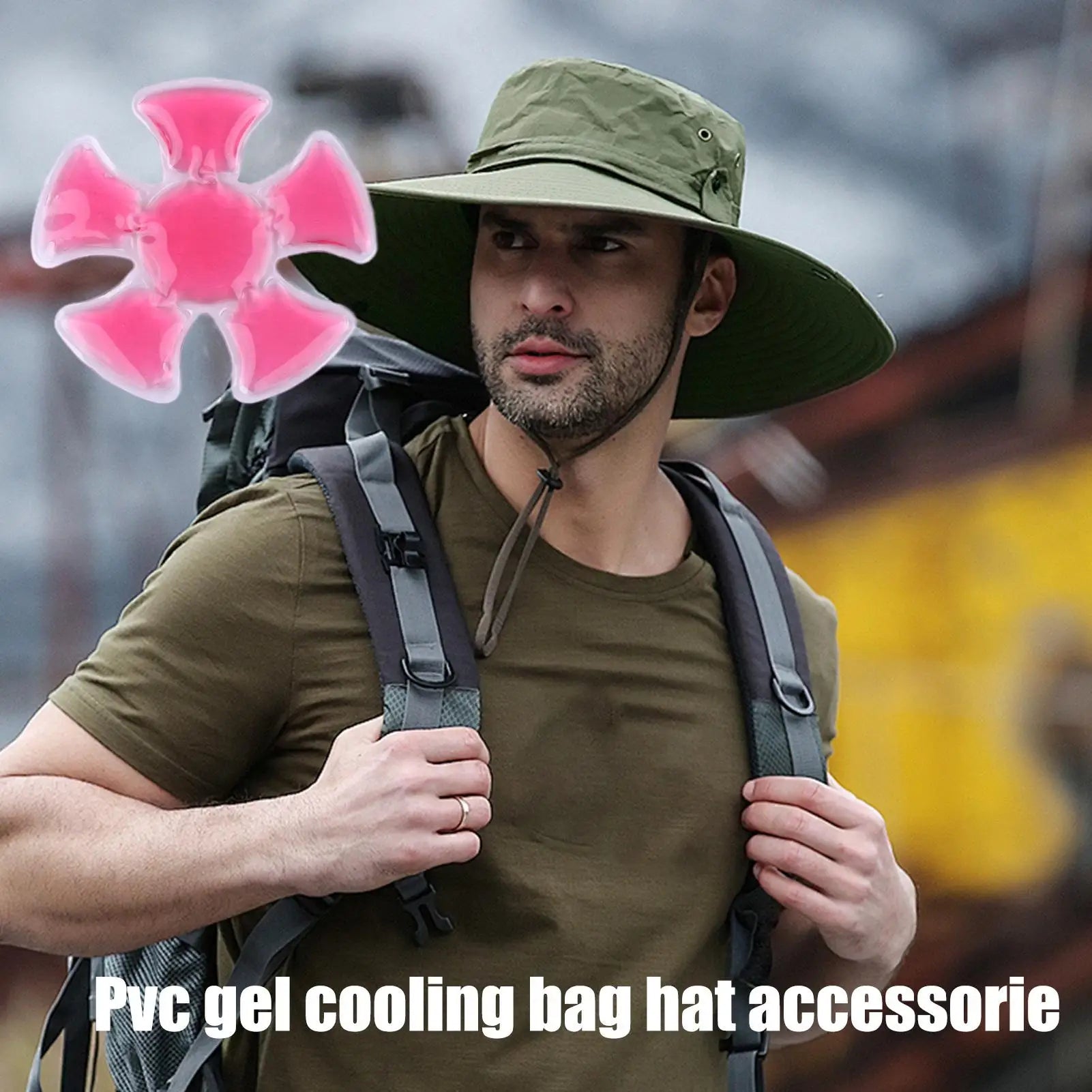 Summer Sport Cooling Pad Helmets Universal Hat Insert Portable Heat