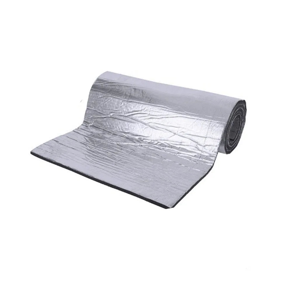 2000x500mmx50mm Car Soundproof Mat Acoustic Sound Deadener Acoustic Thermal Mat Deadening Thermal Soundproof Wall Panel Car Hood Zpaxo 2000x500x5mm