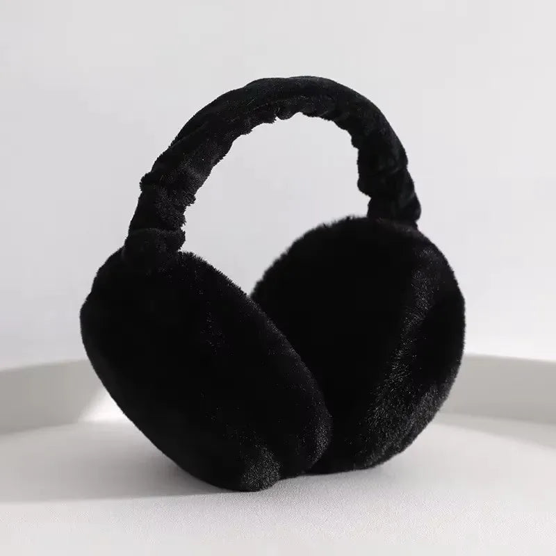 Foldable Plush Ear Warmers – Unisex Winter Earmuffs 1-4 Pack