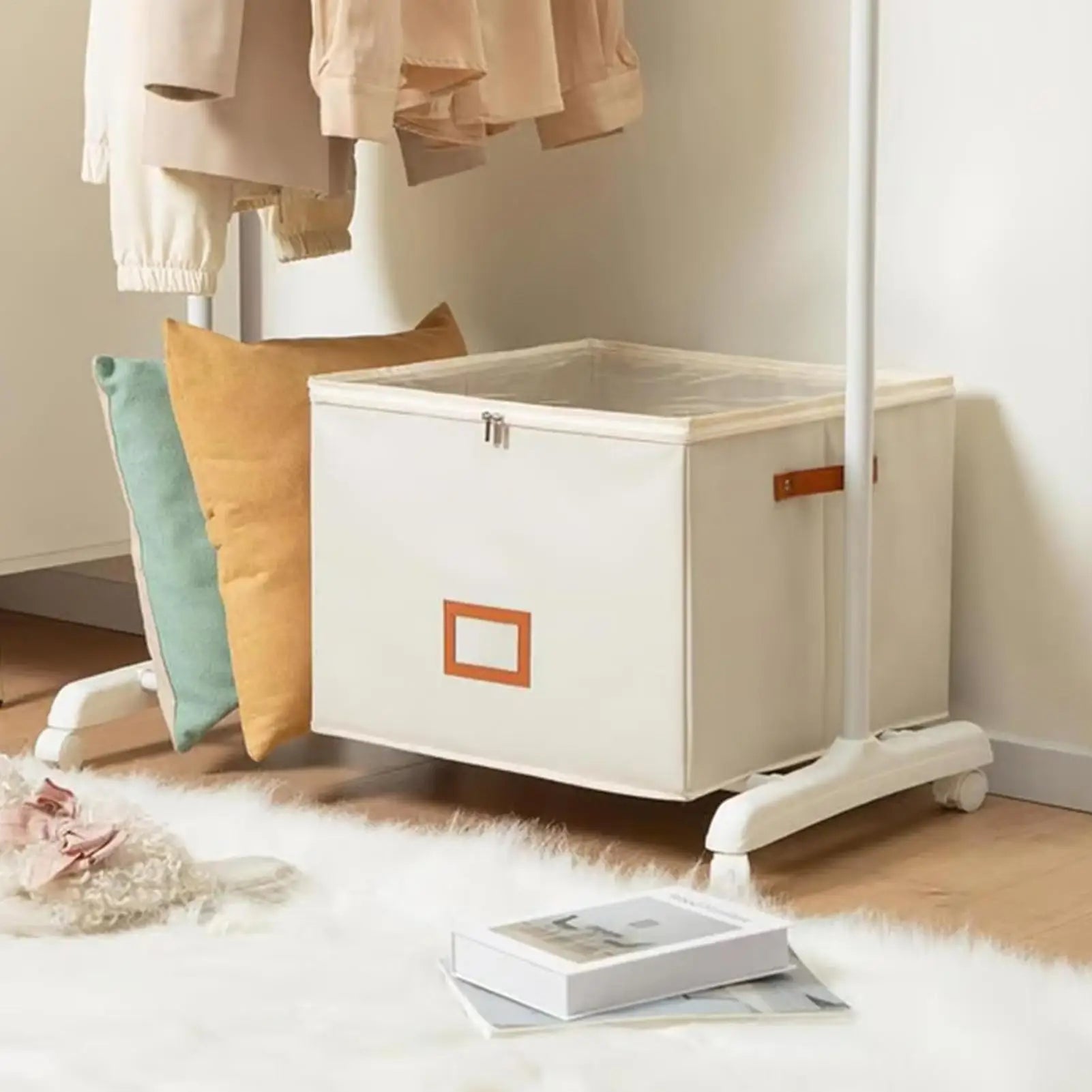 Shoe Storage Organizer Portable Stackable Divider Kids Toys Box