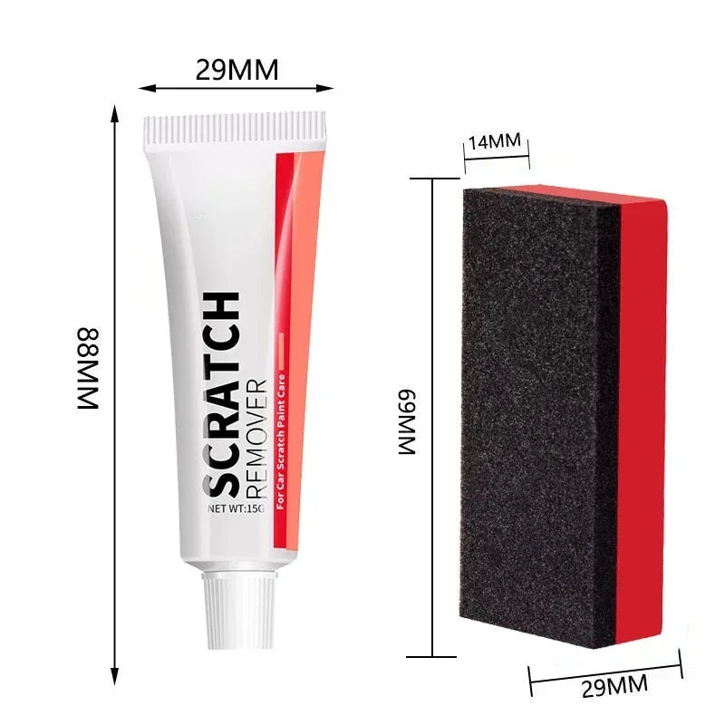 Car Scratch Remover Kit – Polishing Paste & Sponge