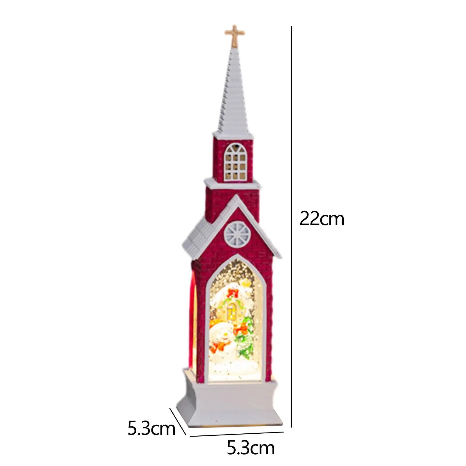 Lighted Christmas Decoration Ornament Miniature Xmas Dining Table Zpaxo