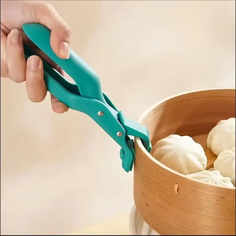 Multi-Function Anti-Scald Bowl Clip, Heat-Resistant Non-Slip Grip for Dishes, Kitchen Essential Zpaxo