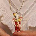 Vintage Cute Cartoon Animal Pendant Necklace Women Retro Fashion Zpaxo A8
