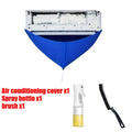 100cm Thickened Cleaner Air Coditioning Cleaning Cover Bag PVC with Water Pipe Home 1-1.5P Split Hanging Air Conditioner Tools Zpaxo 3pcs-all