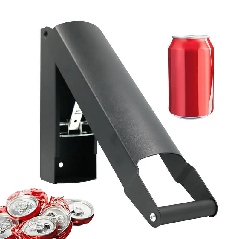Can Crusher for Recycling Wall-Mounted Aluminium Can Smasher Kitchen Gadget for Outdoor Activities Friends Parties Family Zpaxo