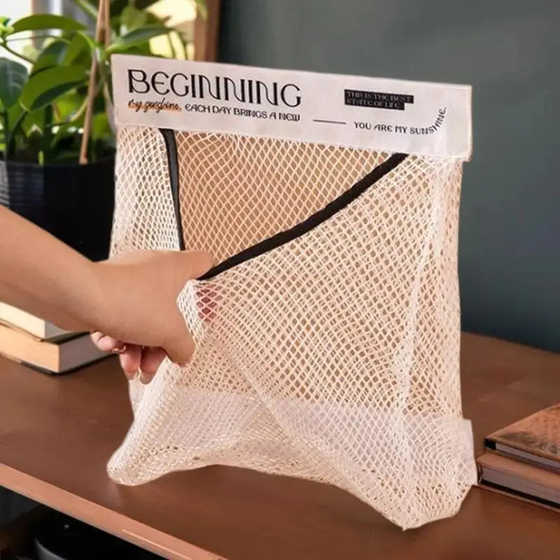Kitchen Wall-mounted Bag Dispenser Pantry Organizer Nylon Storage Zpaxo