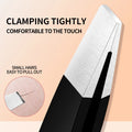 HISYI Eyebrow Tweezers Stainless Steel Slanted Clippers Fine Hair Remover Beauty Makeup Tool for Eye Brow Hair Removal Zpaxo Inclined tweezers