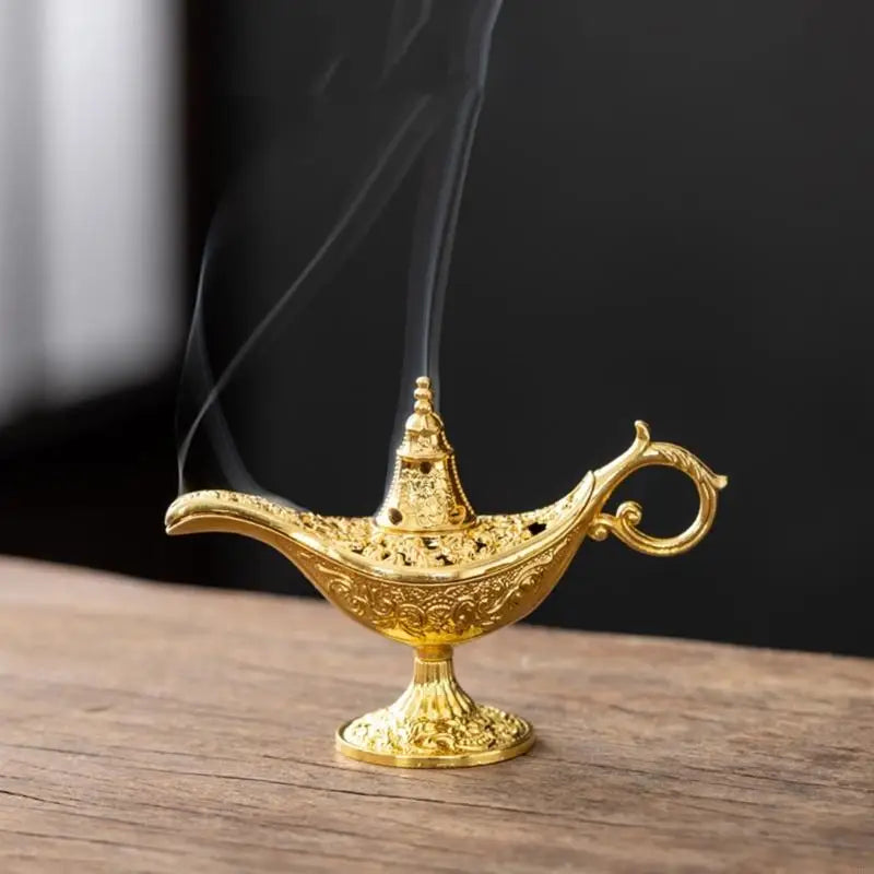 Metal Wishing Lamp Incenses Burners Multifunctional Home Decors